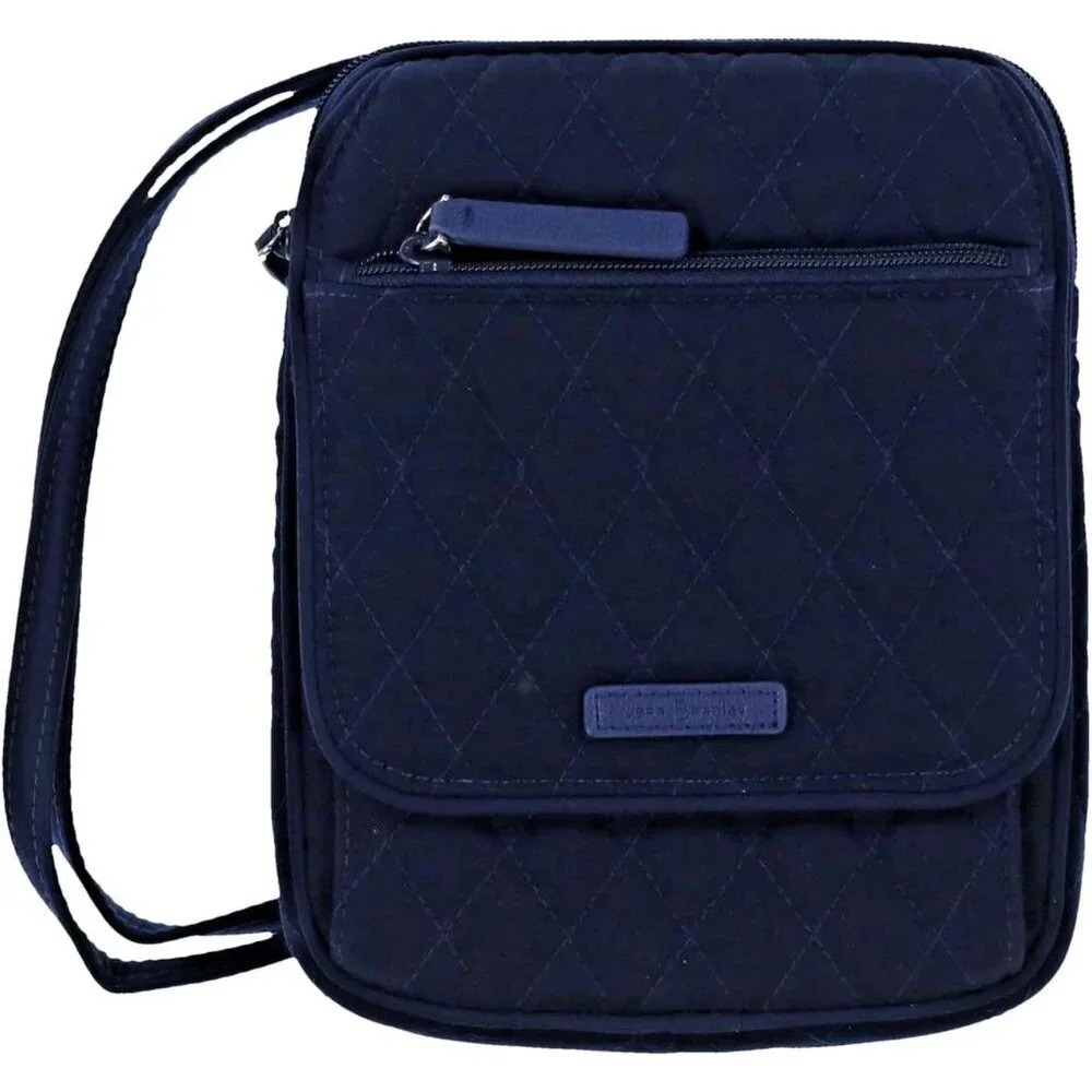 Vera Bradley Mini Hipster in Classic Navy 8